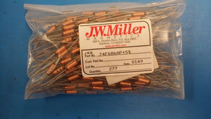 (10 PCS) 74F686AP+5% JW MILLER RF Fixed Inductors 6.8uH 5%, Obsolete