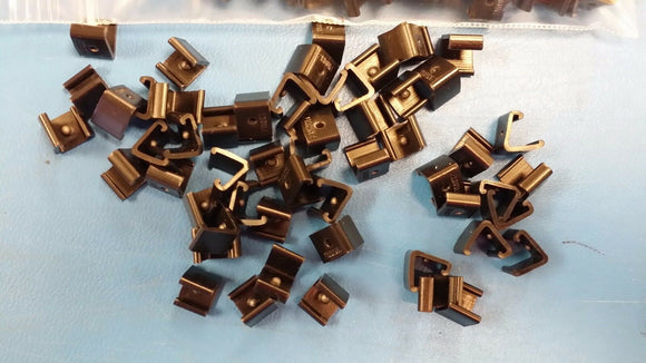 (25 PCS) EC100F-3D PANDUIT Connector Accessories Snap-on Cover Straight