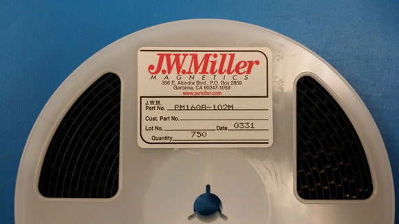 (10 PCS) PM1608-102M JW MILLER Fixed Power Inductors 1000uH 20%
