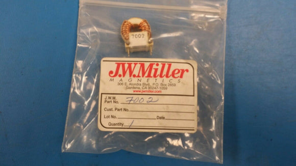 (1 PC) 7002 JW MILLER Fixed Power Inductors 6.0uH 15% 5.5 AMP