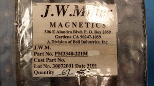 (5 PCS) PM3340-221M JW MILLER Fixed Power Inductors 220uH 20%