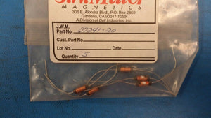 (5 PCS) 07241-20 JW MILLER Fixed RF Inductors 39uH 10%