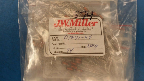 (10 PCS) 07241-44 JW MILLER Fixed RF Inductors 3900uH 10%