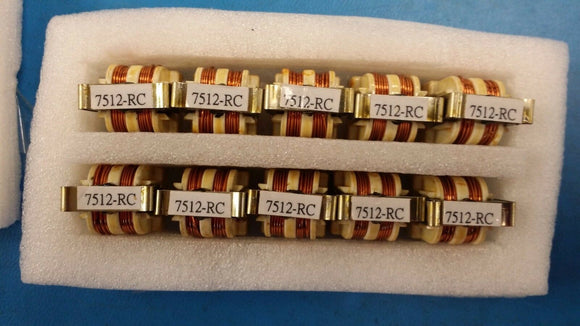 (1 PC) 7512-RC JW MILLER Ind Common Mode Choke 10mH 1KHz 1.5A Pin