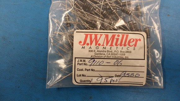 (10 PCS) 9110-06 JW MILLER .47uH 20% MOLDED INDUCTOR