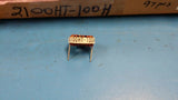 (4 PCS) 2100HT-100H JW MILLER Ind High Current Toroid 10uH 15% 1KHz 9.9A RDL