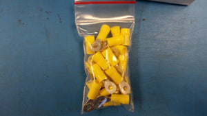 (25 PCS) 34168 TYCO Ring Tongue Terminal 10-12AWG 27.89mm 9.52mm Tin ROHS