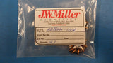 (2 PCS) 2200LL-100V JW MILLER Ind High Current Toroid 10uH 15% 14.3A 6 MOHM