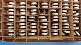 (4 PCS) 2104-V JW MILLER Ind High Current Toroid 18uH 15% 1KHz 7.4A RDL