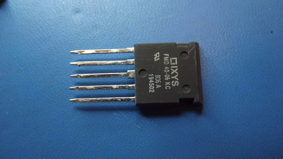 (1PC) FMD40-06KC IXYS MOSFET N-CH 600V 38A I4-PAC-5