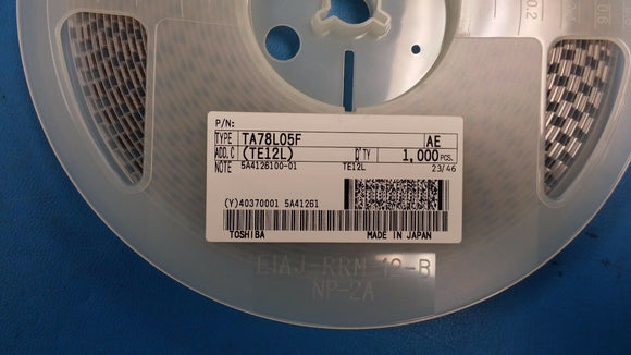 (10 PCS) TA78L05F TOSHIBA 3-TERMINAL POSITIVE VOLTAGE REGULATORS