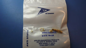 (1PC) 3003-1551-003 PANEL MOUNT, CABLE TERMINATED, MALE, RF CONNECT, CLAMP, JACK
