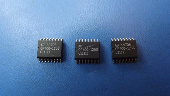 (3PCS) OP400-125S ANALOG DEVICES QUAD OP-AMP, OFFSET, 16PIN-SOIC