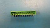 (5 PCS) 27113 TERMINAL BLOCK HEADER 10 POS 90 DEG MALE PIN FOR 24-12 AWG