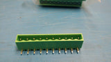 (5 PCS) 27113 TERMINAL BLOCK HEADER 10 POS 90 DEG MALE PIN FOR 24-12 AWG