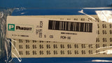 ( PK OF 5 CARDS) PCM-16 PANDUIT Wire Identification 1.5 VINYL CLOTH #16