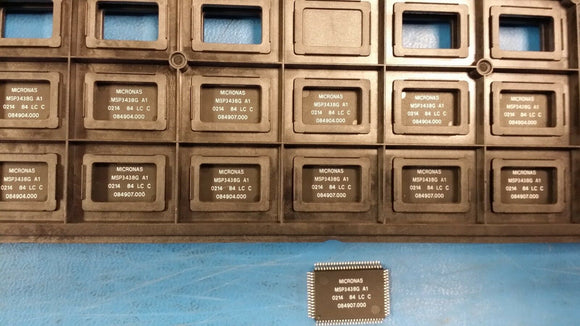 (1 PC) MSP3438G(PQFP80) MICRONAS MULTISTANDARD SOUND PROCESSOR PQFP 80 PIN