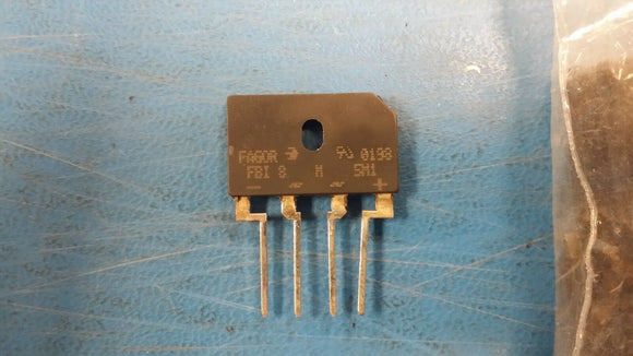 (1 PC) FBI8M5M1 FAGOR Bridge Rectifier Diode 1 Phase 3A 1000V V(RRM) Silicon