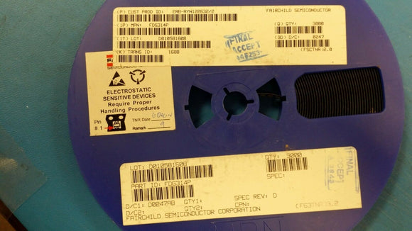 (10 PCS) FDG314P FSC Trans MOSFET P-CH 25V 0.65A 6-Pin SC-70 T/R