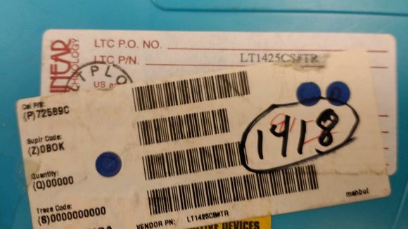 (1 PC) LT1425CS#TR IC REG FLYBACK INV ISO 16SOIC