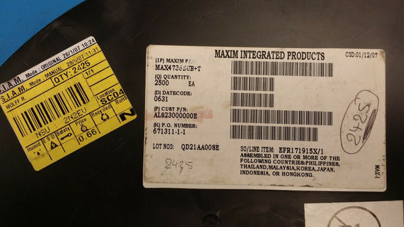 (10 PCS) MAX4736EUB+T Analog Switch Dual SPDT 10-Pin uMAX ROHS