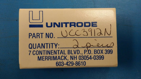 (1 PC) UCC3912N UNITRODE Hot Swap Controller 1-CH 8V 16-Pin Dip