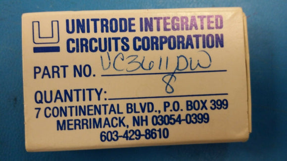 (1 PC) UC3611DW UNITRODE DIODE ARRAY SCHOTTKY 50V 16SOIC