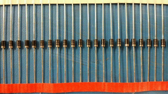 (100 PCS) 1N4937 Diode Switching 600V 1A 2-Pin DO-41 T/R