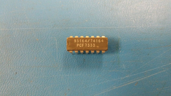 (2 PCS) 93164PC 74164PC FSC Shift Register, 8-Bit, TTL, PDIP14