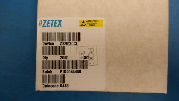 (10 PCS) ZSR520CL ZETEX Linear Voltage Regulators 5.2V 200mA TO92-3 (0443 D/C)