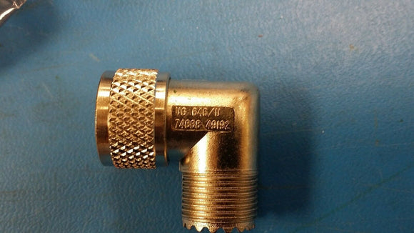 (1 PC) 83-1AP UG-646/U RF Connector Adapter, UHF-UHF, Female-Male, Jack-plug