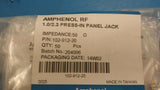 (1 PC) 102-912-20 Amphenol RF Connector 1.0/2.3 Straight Jack Round Post P/Mount
