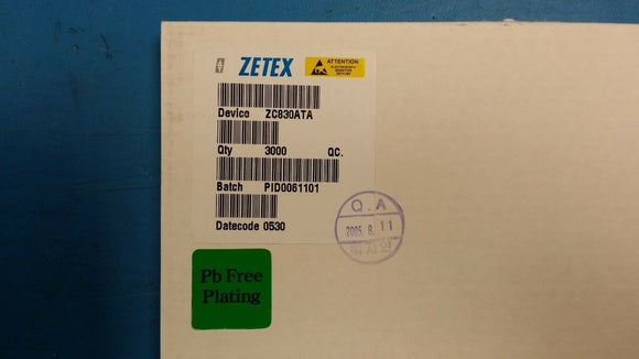 (10 PCS) ZC830ATA ZETEX DIODE VAR CAP 10PF 25V SOT23-3 ROHS