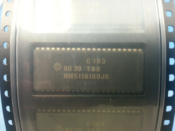(10 PCS) HM5118160J-6 HITACHI Fast Page DRAM 1MX16 60ns CMOS SOJ-42