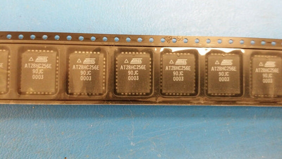 (10 PCS) AT28HC256E-90JC ATMEL IC EEPROM 256K PARALLEL 32PLCC