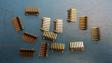 (2 PCS) TSM-108-02-S-DV-A SAMTEC .025 SQ. TERMINAL STRIPS