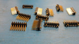 (2 PCS) TSM-108-02-S-DV-A SAMTEC .025 SQ. TERMINAL STRIPS