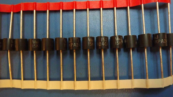(1PC) 15KPA24CA LITTELFUSE TVS DIODE 24V 40.7V P600