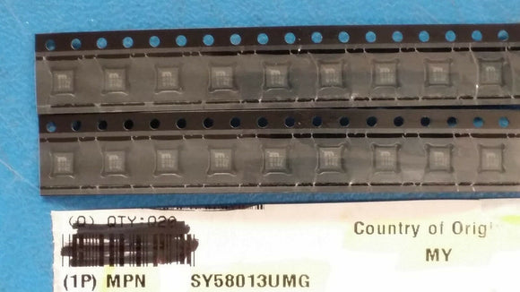 (1 PC) SY58013UMG TI IC CLK BUFFER 1:2 6GHZ 16MLF ROHS