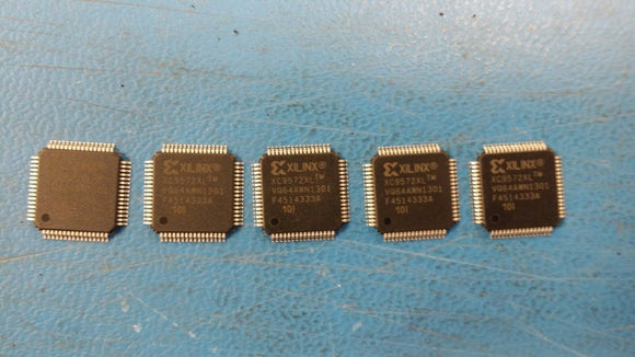(1 PC) XC9572XL-10VQ64I XILINX IC Flash PLD 10ns 72-Cell CMOS VQFP64