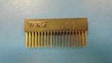(2PCS) PC-220-A-1A7-D TEKA Board Connector, 20 Contact, 2 Row, Female, Straight,