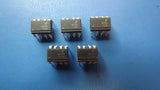 (5PCS) MCT62 FSC OPTOISO 5KV 2CH TRANSISTOR 8DIP