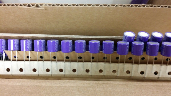 (20 PCS) 20SPH180M SANYO-OSCON CAP ELECTROLYTIC 180UF 20V 20% 105°C RADIAL