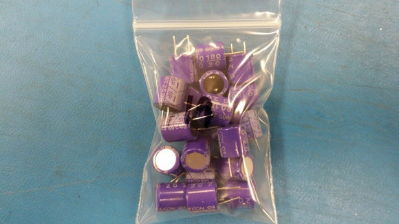 (15) 20SPH180M SANYO-OSCON CAP ELECTROLYTIC 180UF 20V 20% 105°C RAD PREP/LEADS