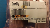 (1 PC) FWH-005A6F Cooper Bussmann High Speed 5.0 Amp 500V Semi-Conductor Fuse