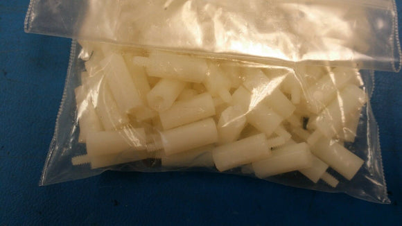 (10 PCS) 4803 KEYSTONE Nylon 6/6 Male/Female 4-40 Thread HEX Standoff