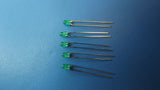 (25PCS) HLMP-1503 AVAGO LED Uni-Color Green 565nm 2-Pin T-1 T/R