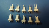 (50PCS) 640388-2 TE CONNECTIVITY CONN HEADER VERT 2POS .156 TIN