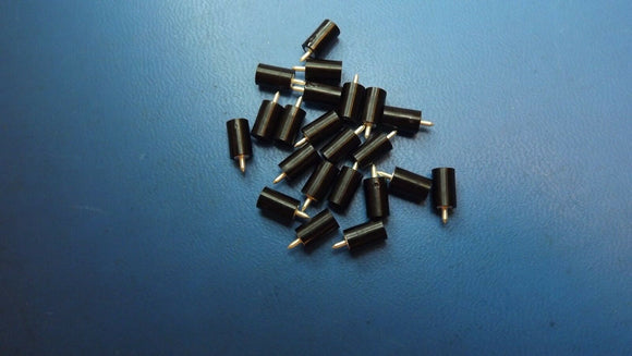 (22PCS) 6038 KEYSTONE JACK TEST VERTICAL PC BLACK