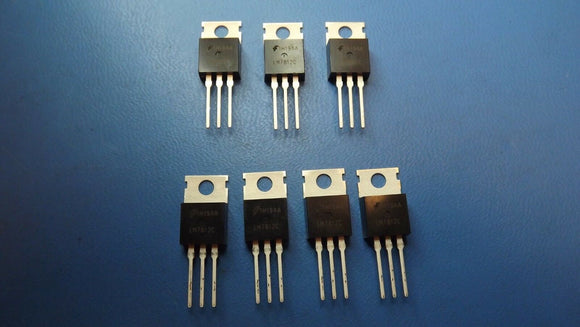 (7PCS) LM7812CT TI Linear Voltage Regulators Series 3-Terminal Positive TO-220